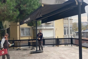Vakfımızın terası için tente kurulumu çalışmaları tamamlandı. Desteklerinden ötürü Ümraniye Belediye Başkanı Sayın İsmet Yıldırım'a teşekkür ederiz.